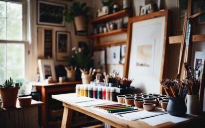 Créer un atelier d&rsquo;artiste chez soi : astuces et organisation