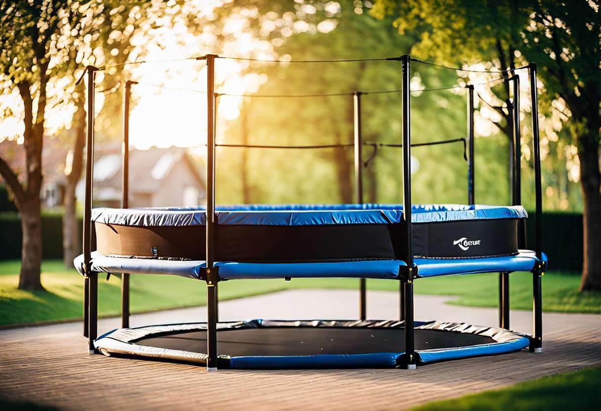 Maximiser l'espace : choisir le bon trampoline fitness