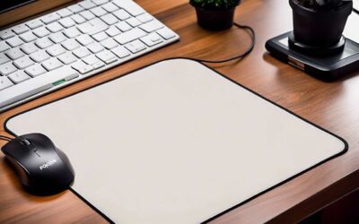Tapis de souris avec chargeur intégré : fini les fils sur le bureau !