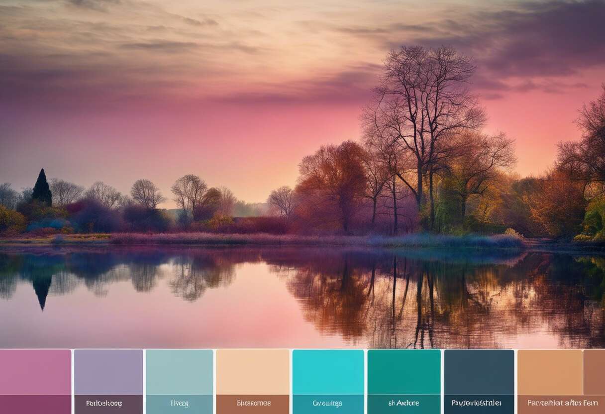 L'apaisement par les couleurs froides : créer une atmosphère sereine