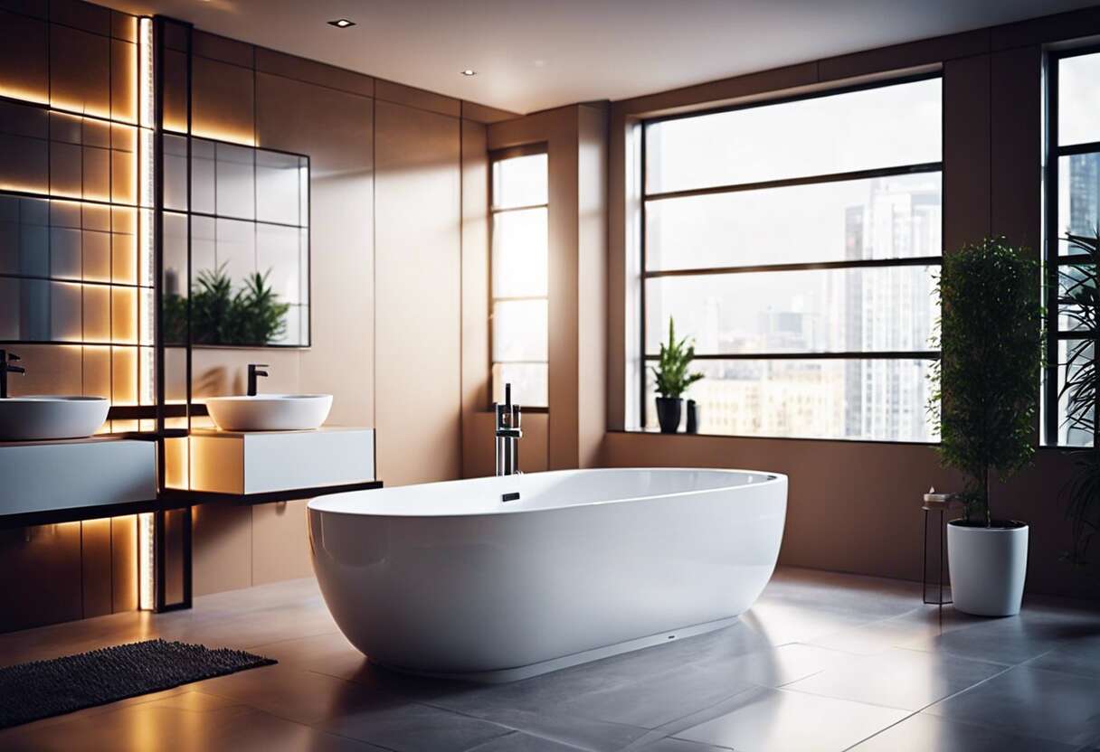 La révolution led dans nos salles de bain