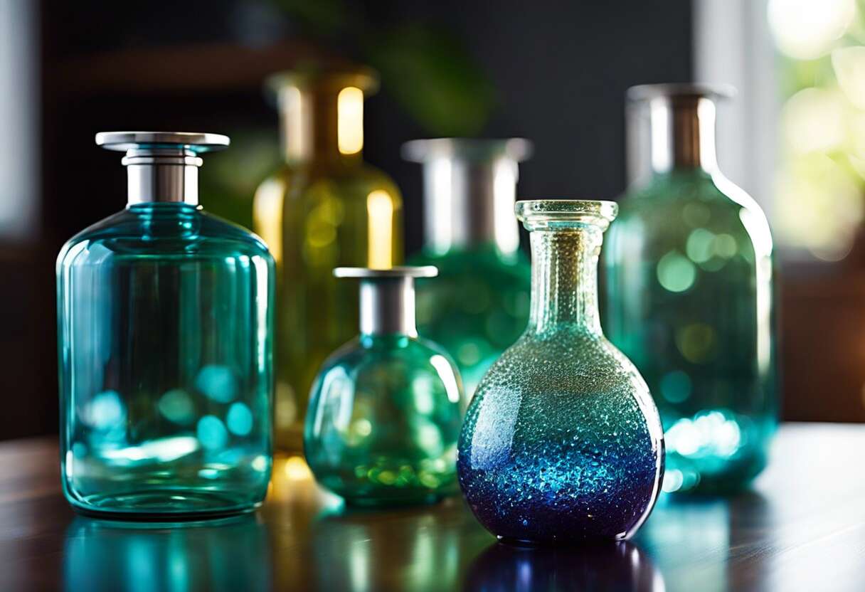 Le choix des matériaux : verre recyclé pour un design durable