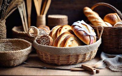Corbeilles à pain stylées : garder le rustique chic