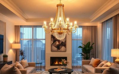 Chandeliers design : créer une ambiance chaleureuse avec style