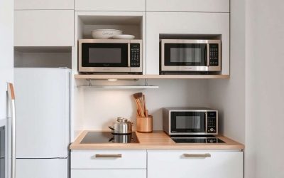 Petits espaces : solutions ingénieuses avec des micro-ondes multifonctions