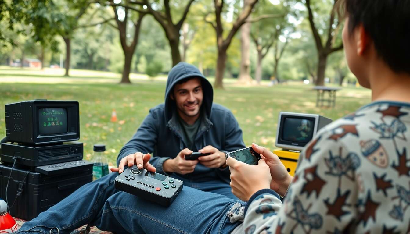 Avantages du jeu nomade : plaisir et nostalgie