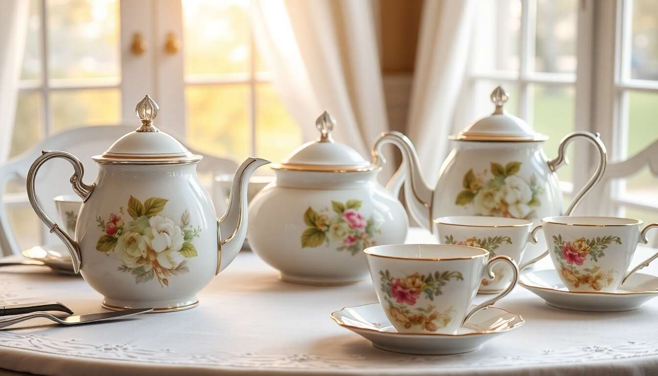 Focus sur la théière anglaise, symbole d'élégance intemporelle