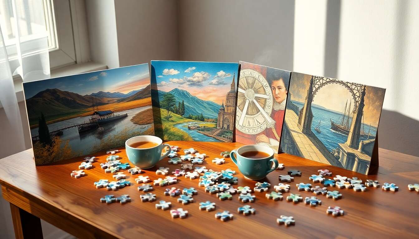Sélectionner un puzzle selon vos goûts esthétiques