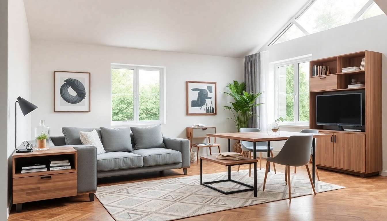 Optimiser l'espace avec des meubles modulables