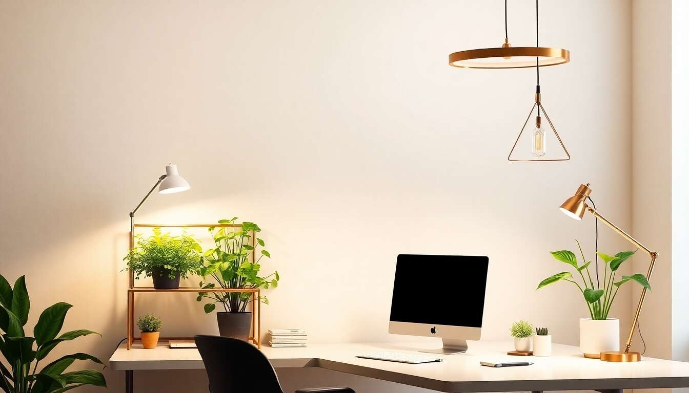 Les types de lampes adaptés aux environnements intérieurs