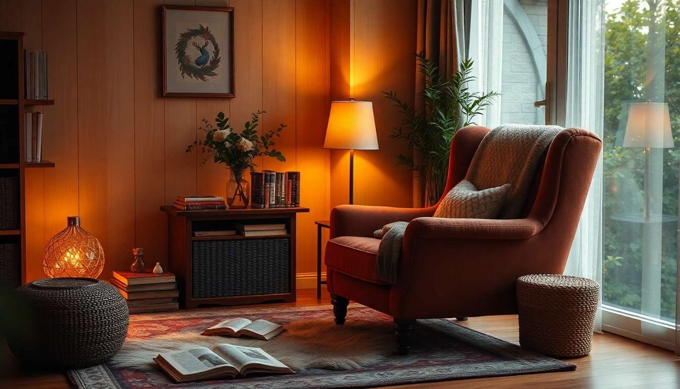 Définir les espaces avec des tapis et accessoires