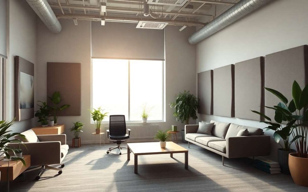 Bureaux tranquilles : astuces pour une meilleure acoustique au travail