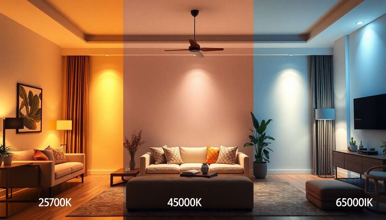 Comment les kelvins influencent l'ambiance de votre espace