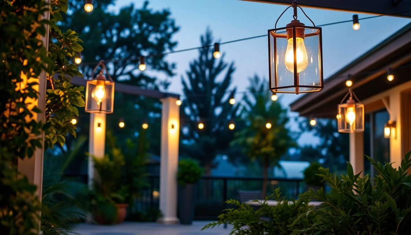 Choisir la bonne lumière pour les espaces extérieurs