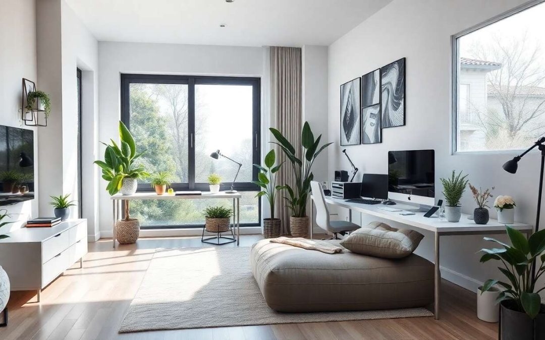 Réinventer le bureau à domicile : solutions modulaires et design