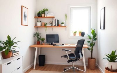 Petits espaces de travail : idées d&rsquo;aménagement malin