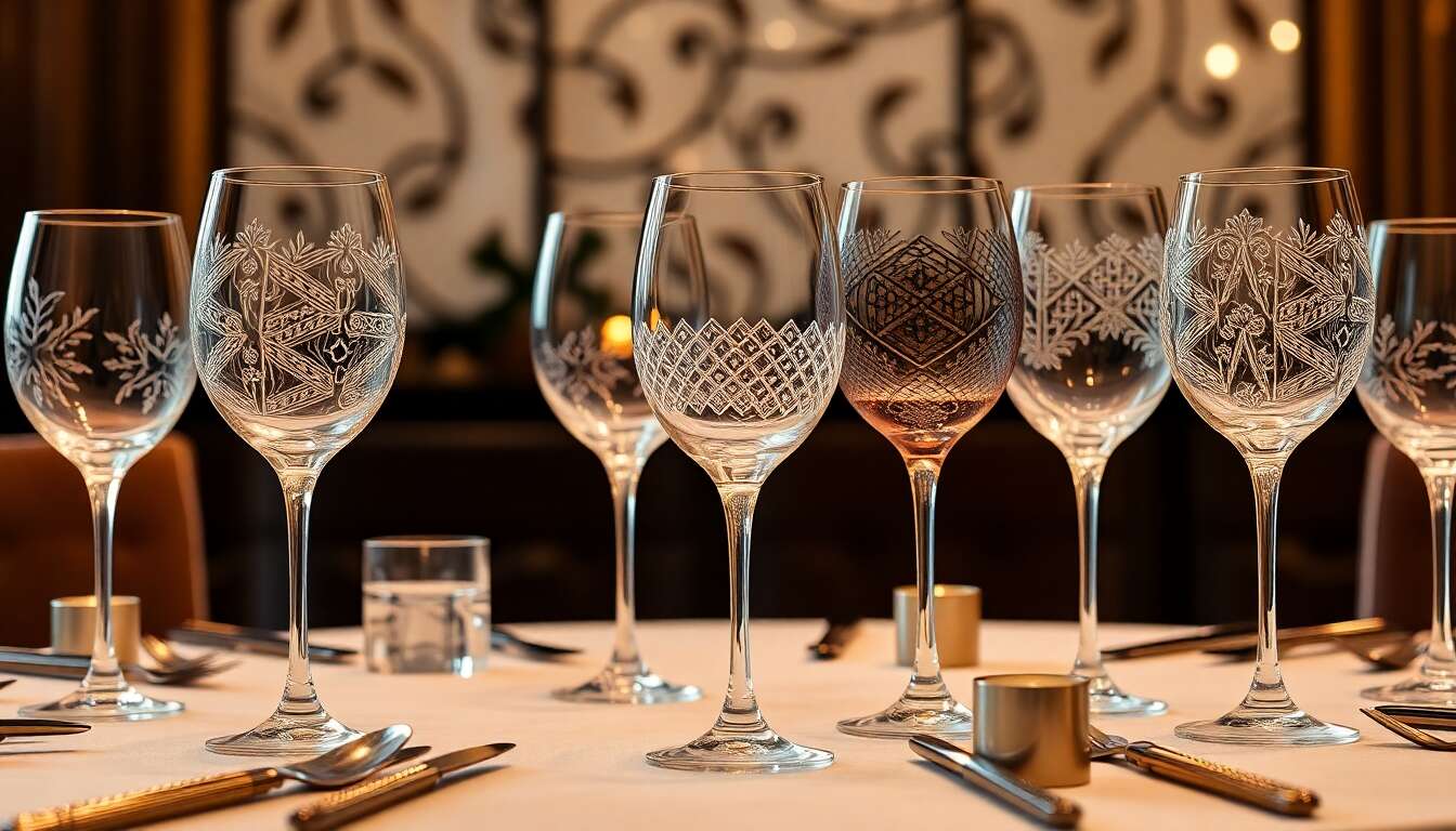 Verres design et originaux : l'élégance au rendez-vous