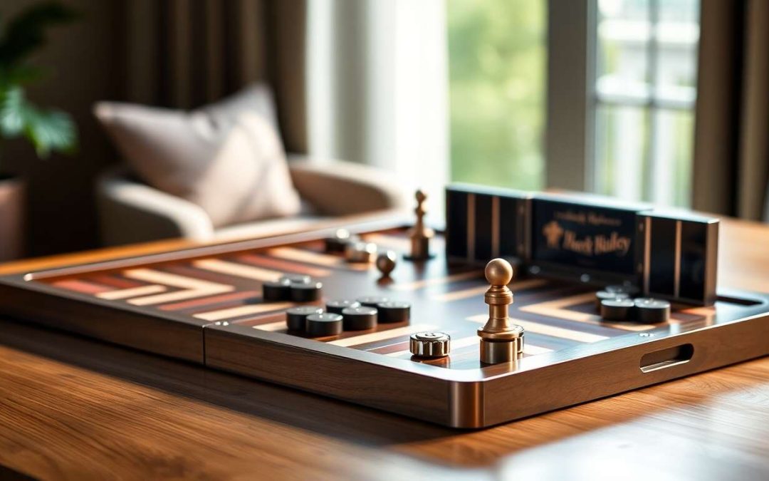 Jeux d'antan en habit neuf : la renaissance design du Backgammon