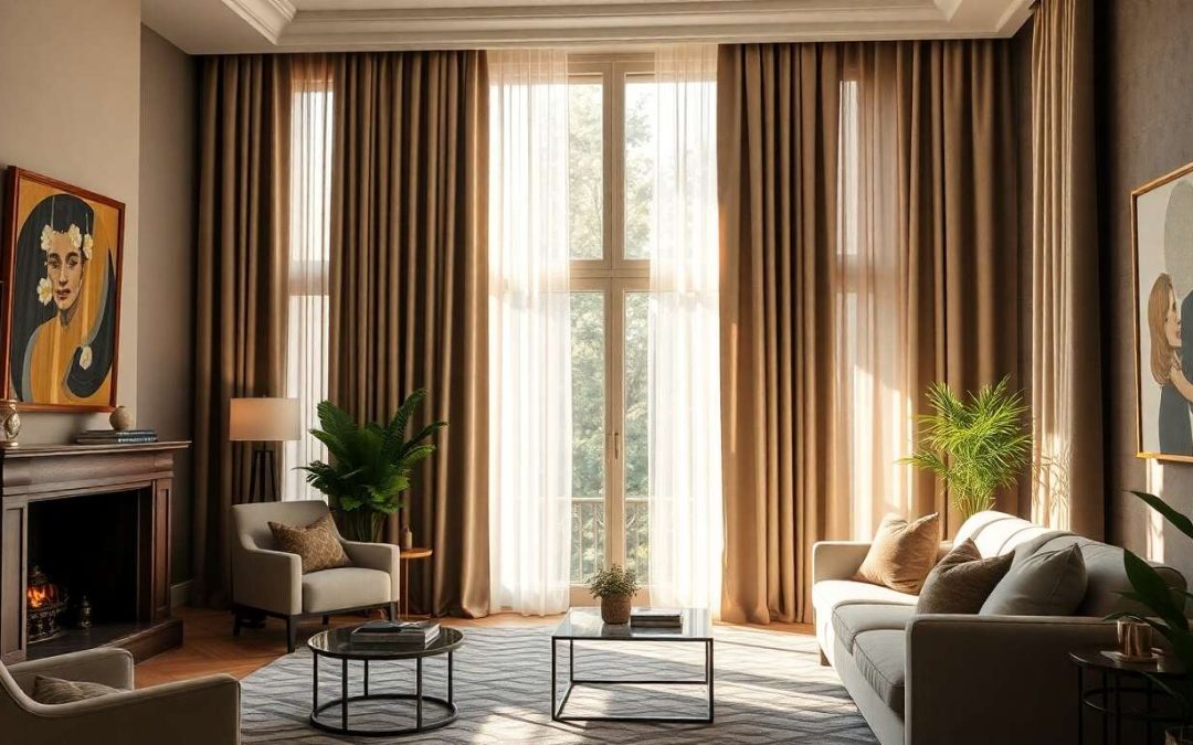 Acoustique chic : sélection de rideaux qui charment l'oreille et l'œil