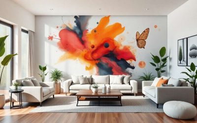 Art mural moderne : sélectionner des pièces qui captivent le regard