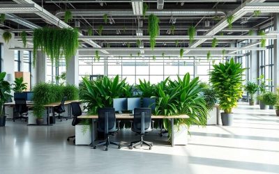Astuces déco : utiliser les plantes pour diviser les espaces en open space