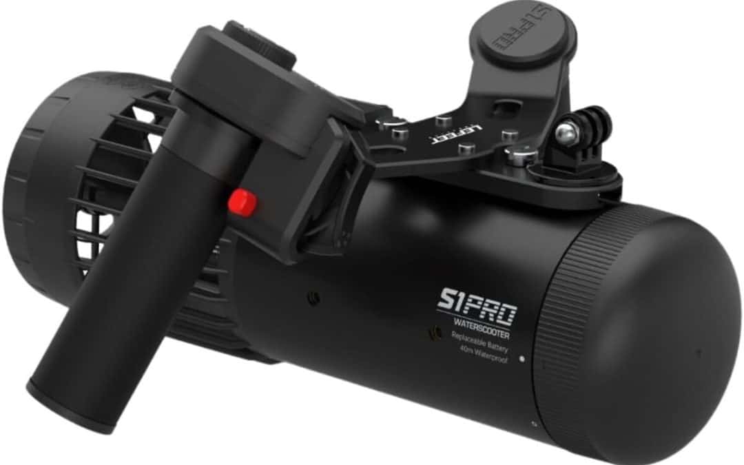 Test de la trottinette sous-marine LEFEET S1 PRO : performances sous l'eau