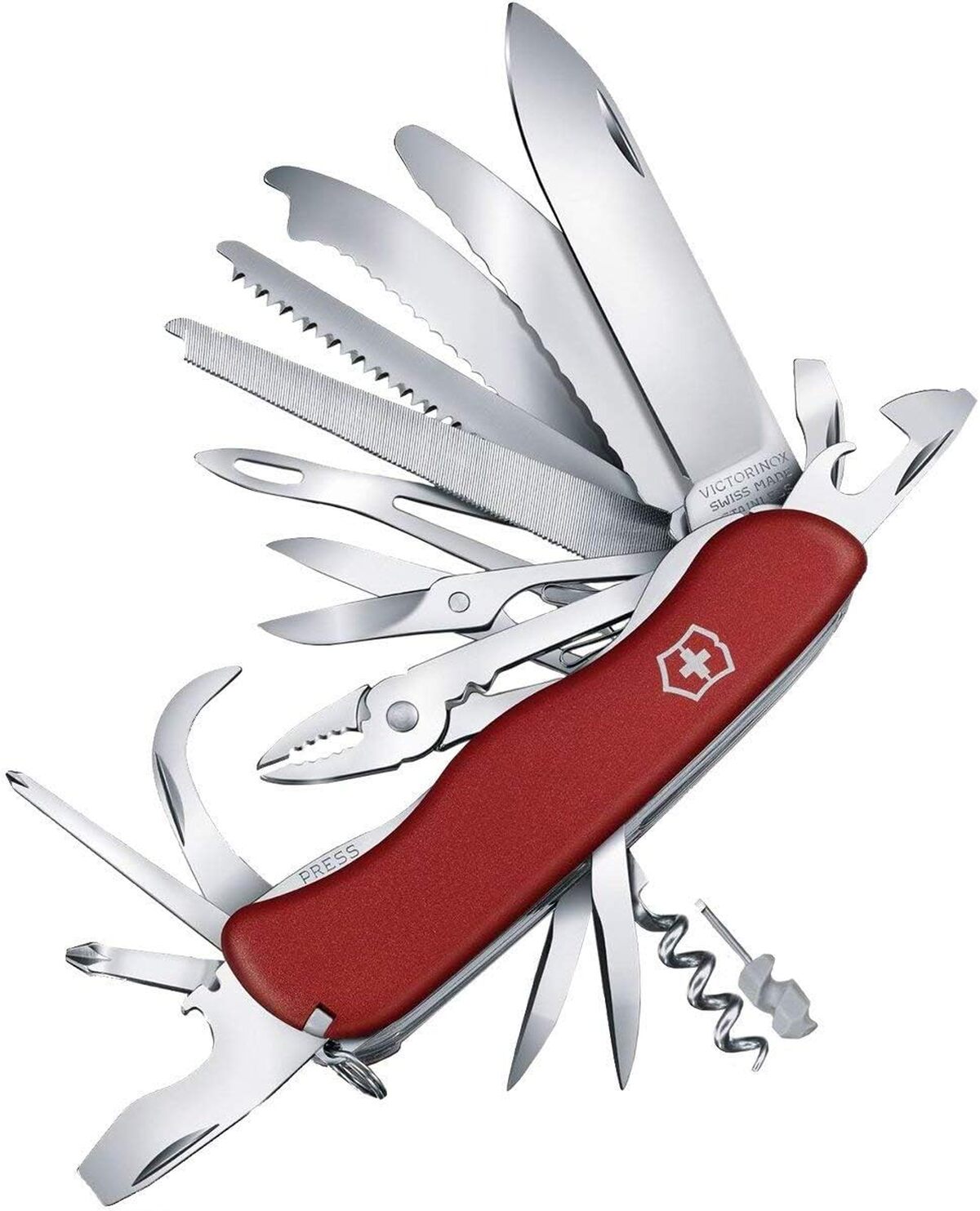 Test du couteau suisse Victorinox Work Champ : 31 fonctions et grande lame