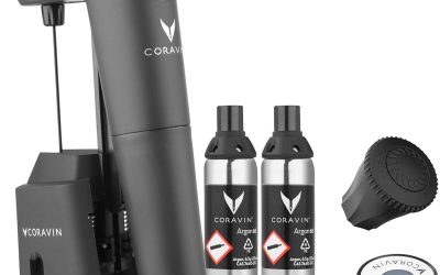 Test du système de préservation de vin Coravin Timeless Three Plus noir
