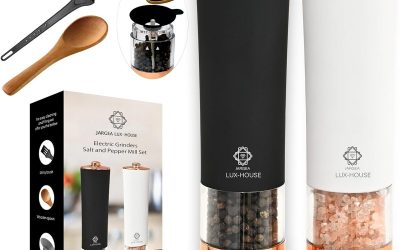 Test : moulins automatiques à sel et poivre – or rose