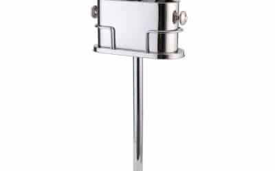 Test seau à champagne double avec support