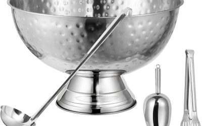 Test : seau à glace Explicraft en acier martelé