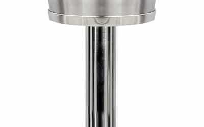 Test : seau à glace Indo-Persian double paroi avec support en acier