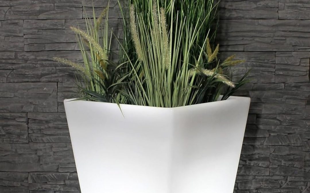 Test Arnusa pot de fleur LED RVB PL409S polyvalent et moderne