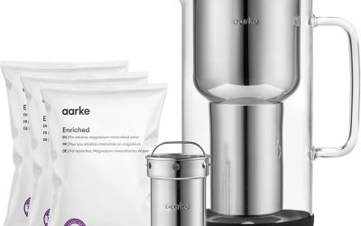 Test de la carafe filtrante Aarke Purifier : élégance et efficacité