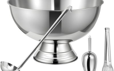 Test du seau à glace Explicraft en acier inoxydable pour fêtes