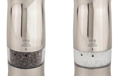 Test : duo moulins électriques Peugeot Zeli 14 cm, performance inoxydable