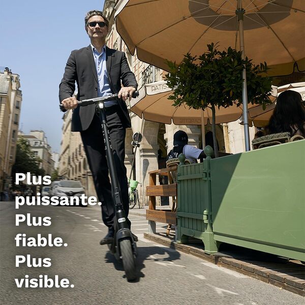 Pure Air3 Pro Trottinette Electrique Adulte - Scooter Électrique Grande Autonomie 40km, Puissant Moteur 710W, Légère et Pliable Trottinette, Pneus 10 Pouces sans Chambre à Air - Pure Electric