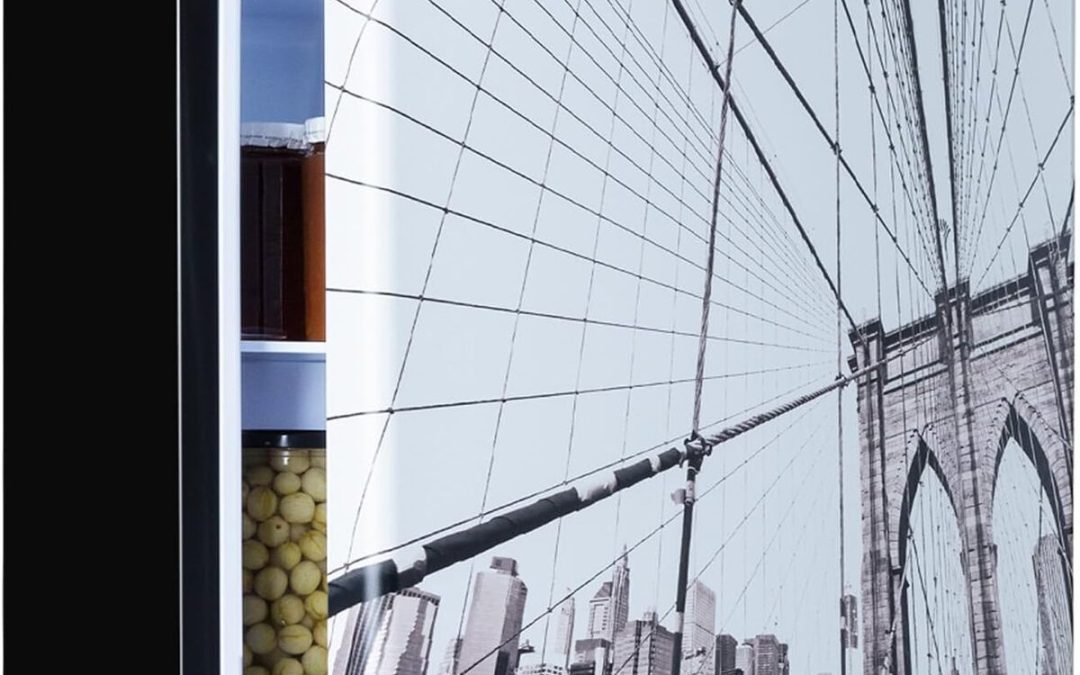 Test du Klarstein CoolArt : réfrigérateur congélateur au design urbain