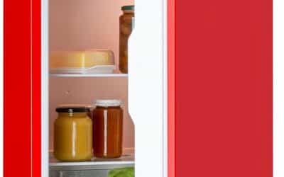 Test : klarstein Beercracker, réfrigérateur 90 L rouge avec compartiment congélateur et décapsuleur