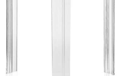 Test de la table T-Table 08502B4 de Kartell : élégance et transparence