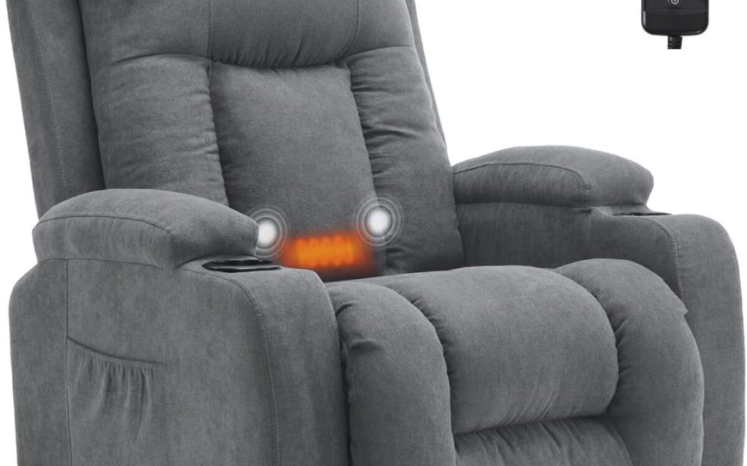 Test fauteuil relax électrique LEADZM avec massage et inclinaison