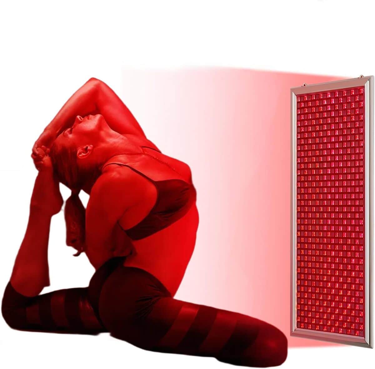 Test lampe luminothérapie infrarouge Panneau 660nm/850nm