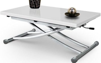 Test : table basse Giovanni Marchesi Mirage blanc laqué