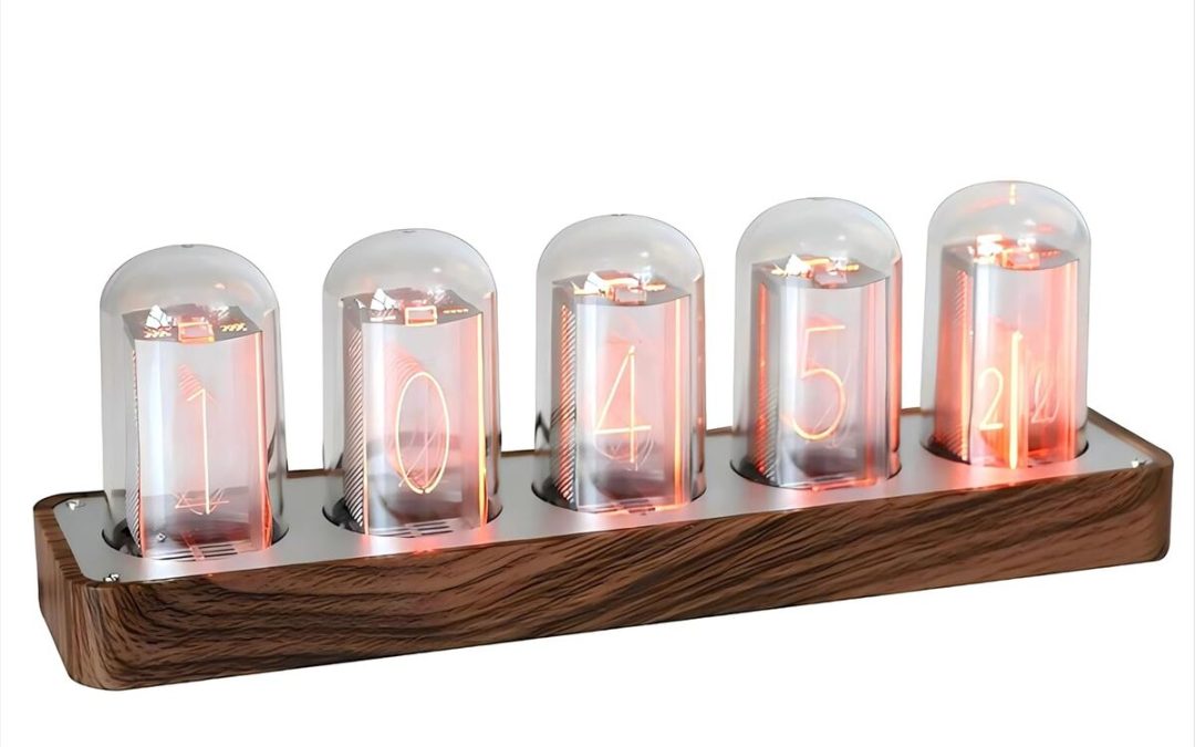 Avis : horloge Nixie ClocTeck tube numérique déco bois