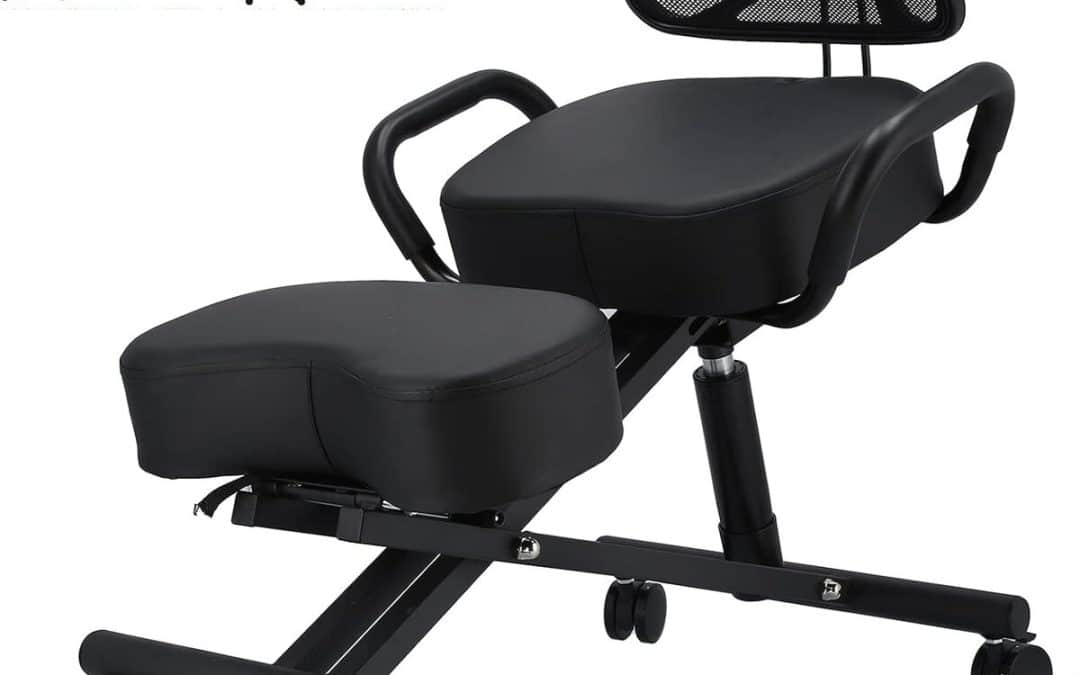Test : chaise ergonomique à genoux - cadre acier réglable