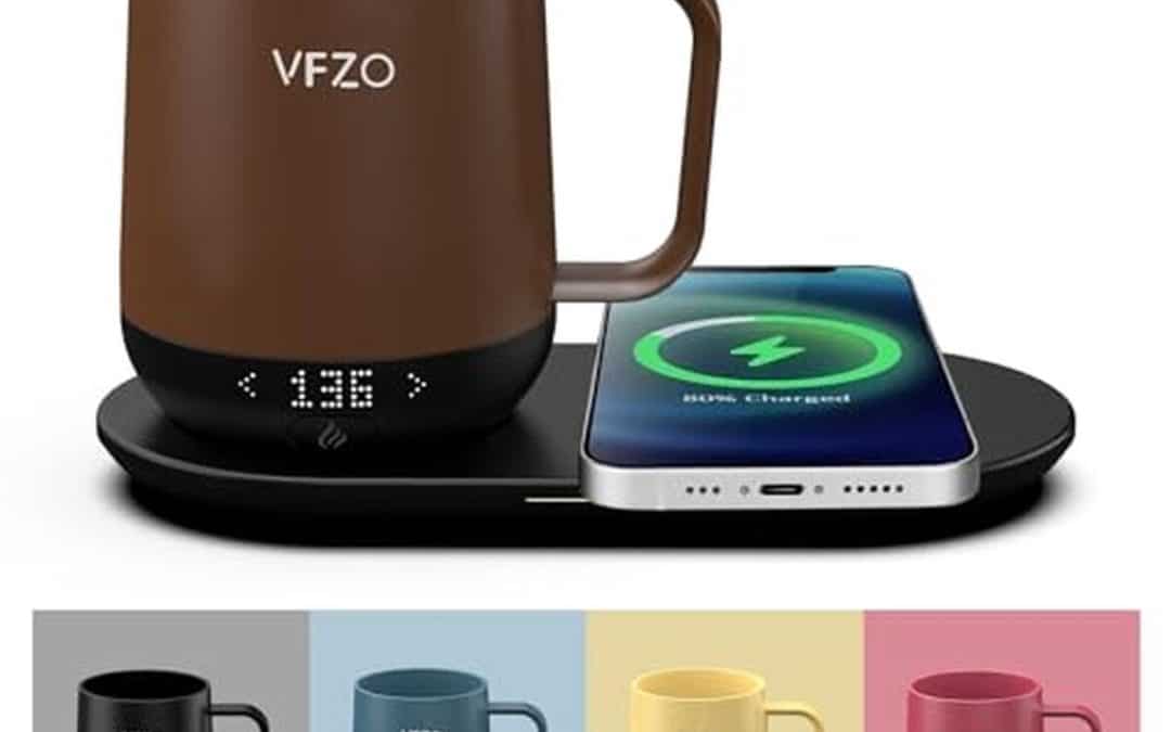 Test de la tasse intelligente VFZO : contrôle de température et base de charge rapide