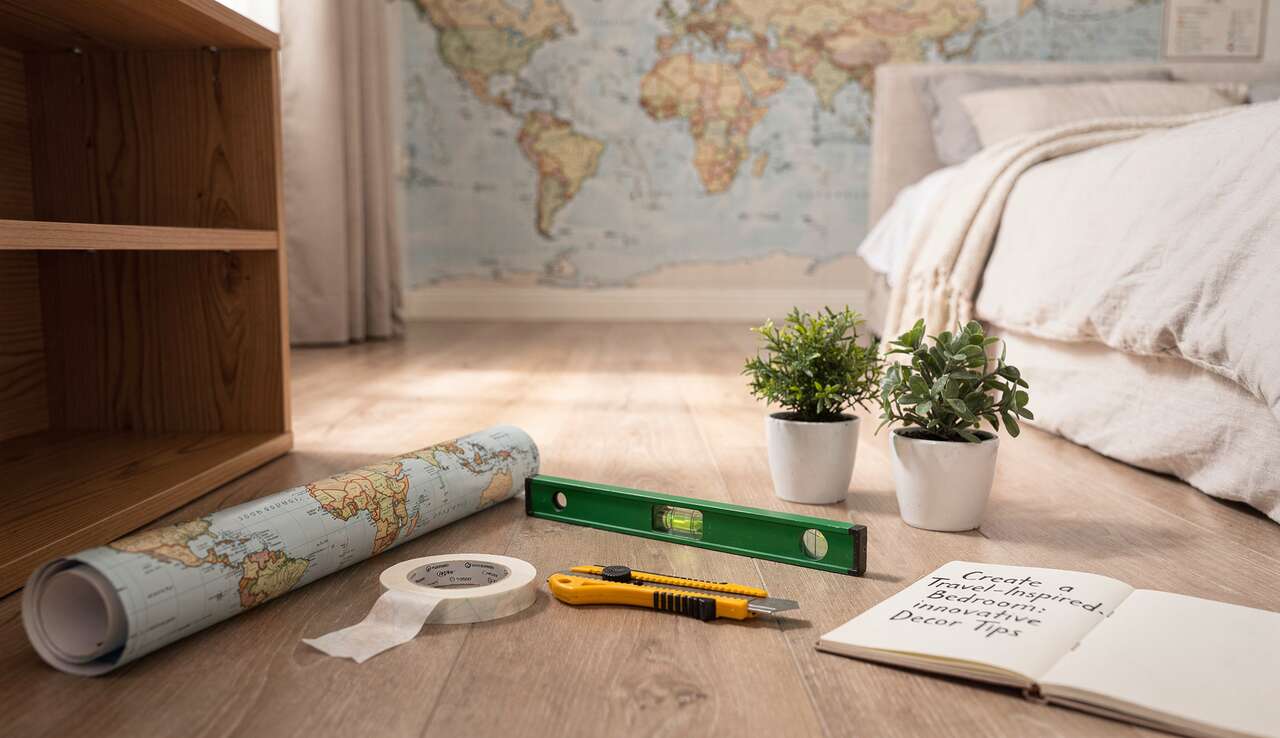 Créer une chambre pour voyager : astuces déco innovantes