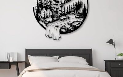 Avis : décoration murale Tawinone arbre de vie en métal