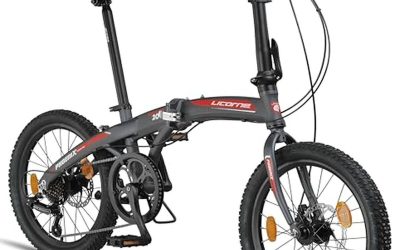 Test : vélo pliant hybride urbain 20&Prime; licorne Bike Phoenix 2D