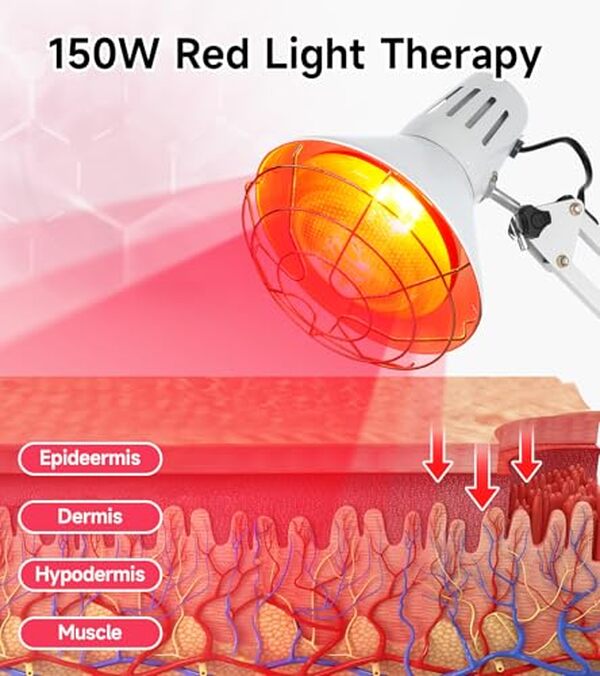 Découvrez les bienfaits de la lampe thermique rouge 150W pour apaiser efficacement les douleurs musculaires et articulaires. Test et avis détaillés sur ses performances.